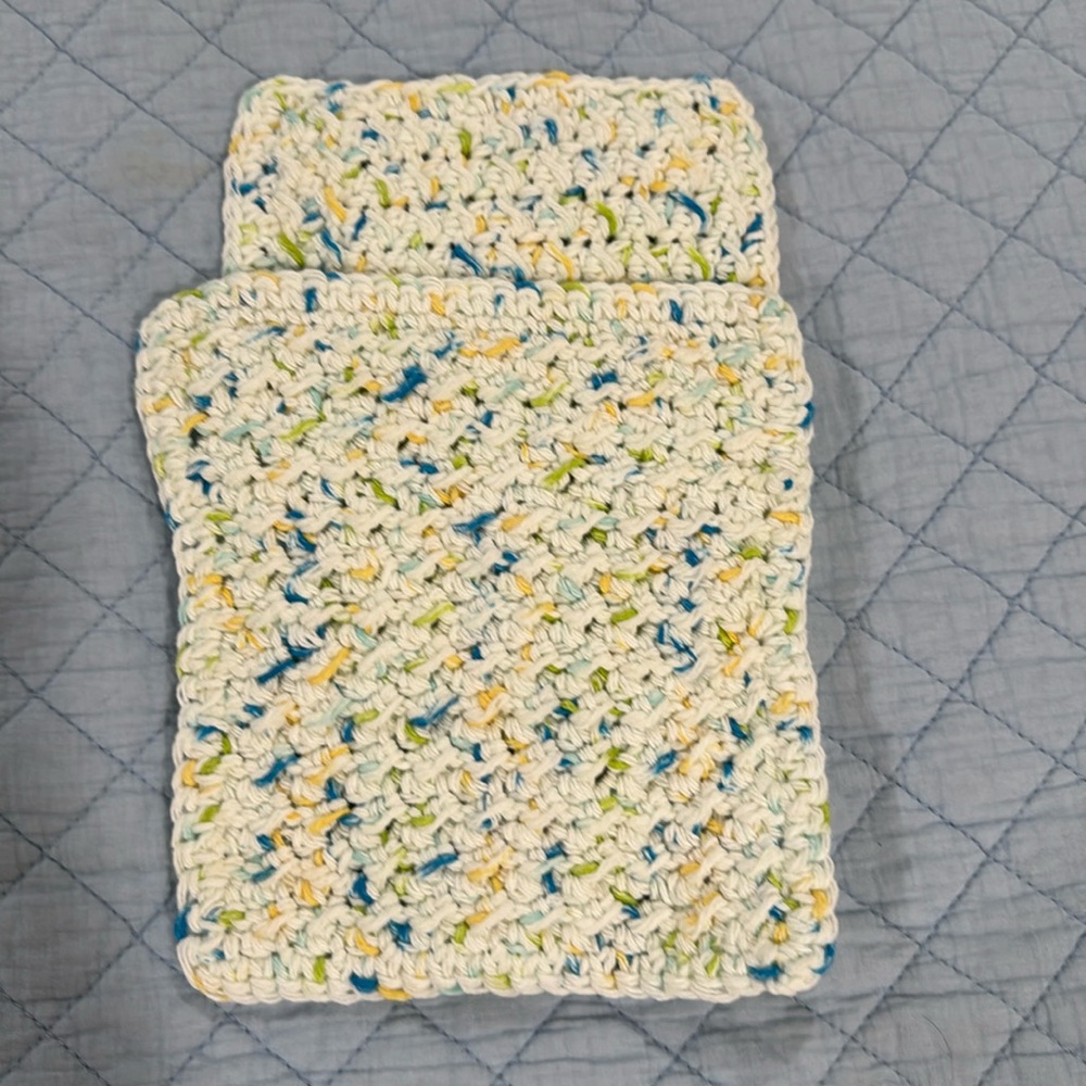 Crocheted Hot Pads or Wash Clothes/Dish Cloths